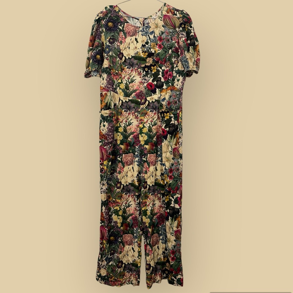 Samantha Pleet - The Bouquet / Garden Jumpsuit Romper Print Size 16 - Picture 2 of 12